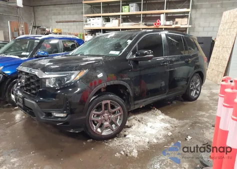 2023 Honda Passport Awd Ex-L from USA, damaged, VIN 5FNYF8H50PB035813